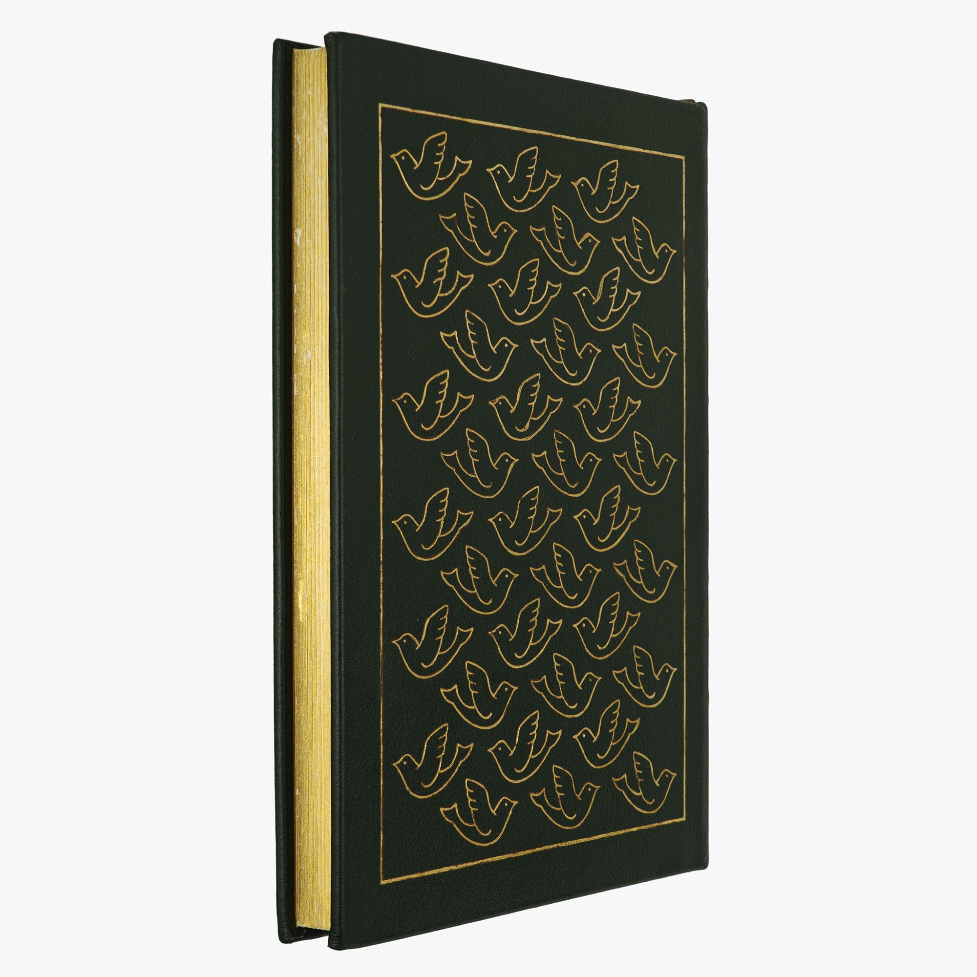 Aristophanes — The Birds · The Frogs (The Easton Press, 1979). Livro físico ilustrado. Encadernação de luxo - capa de couro com douração. Fita de leitura em cetim e cortes dourados.