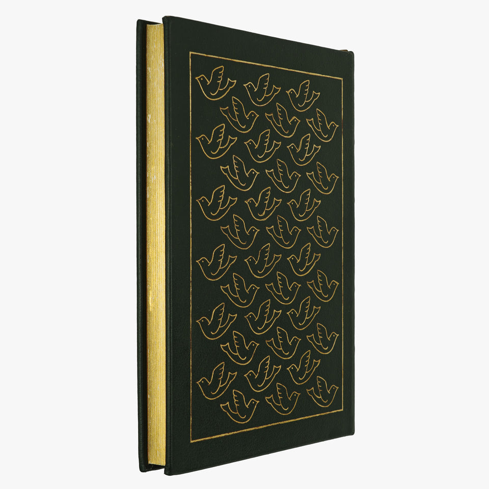 Aristophanes — The Birds · The Frogs (The Easton Press, 1979). Livro físico ilustrado. Encadernação de luxo - capa de couro com douração. Fita de leitura em cetim e cortes dourados.