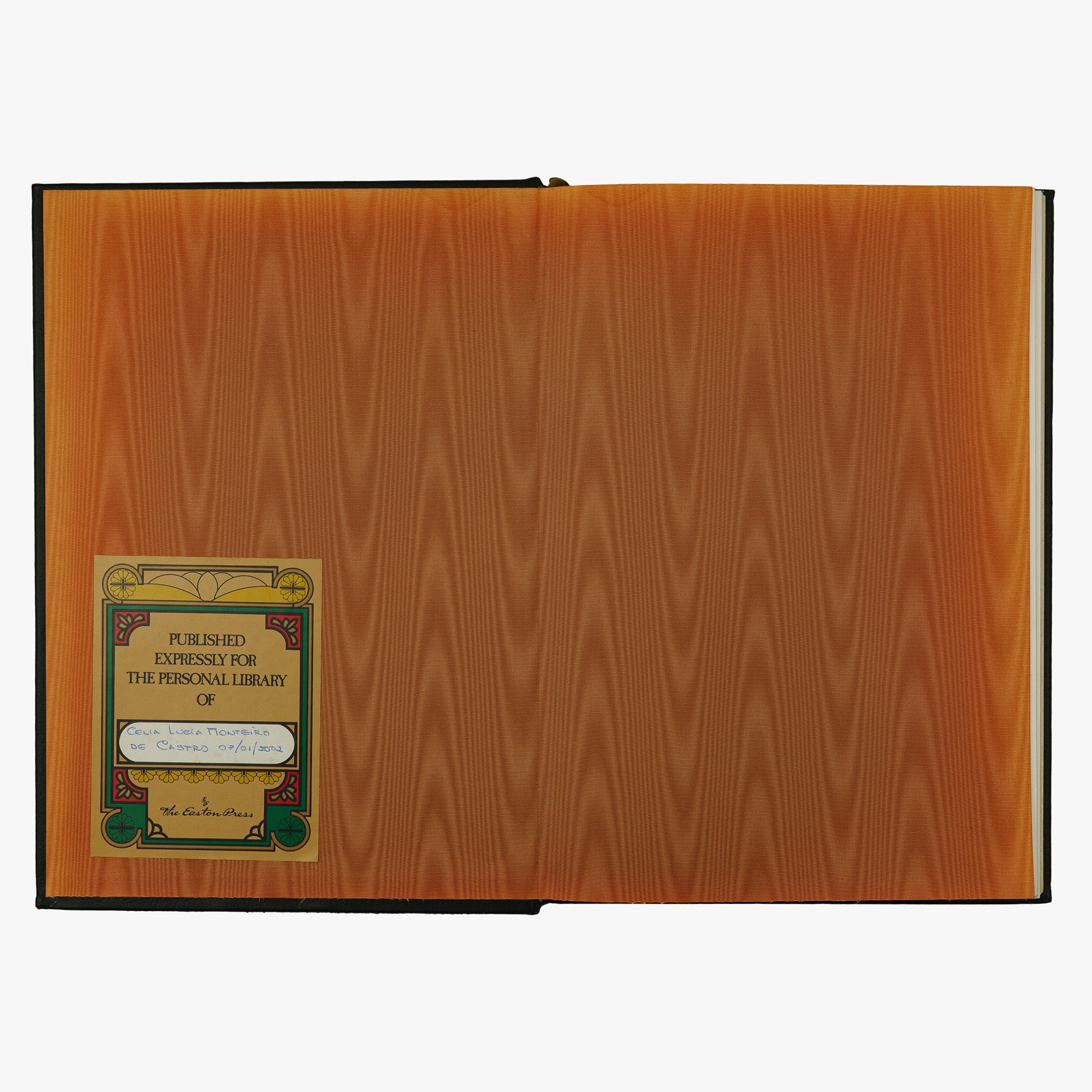 Aristophanes — The Birds · The Frogs (The Easton Press, 1979). Livro físico ilustrado. Encadernação de luxo - capa de couro com douração. Fita de leitura em cetim e cortes dourados.