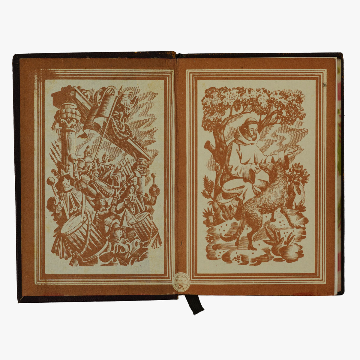 Rubén Darío — Obras poéticas completas (M. Aguilar - Editor, 1945). Encadernação em couro com douração. Cortes ornamentados.