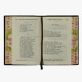 Rubén Darío — Obras poéticas completas (M. Aguilar - Editor, 1945). Encadernação em couro com douração. Cortes ornamentados. Fita de leitura presente.