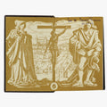 José Zorrilla — Leyendas (Aguilar, S. A. de Ediciones, 1951). Livro físico. Encadernação em couro com douração. Cortes tingidos ornamentados. 