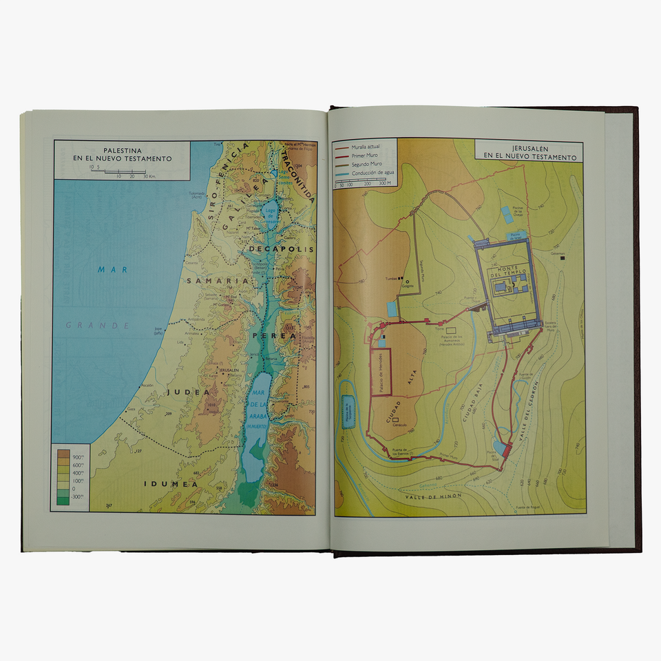 Biblia de Jerusalén (Editorial Desclée De Brouwer, S.A. / Ediciones Folio, S.A., Barcelona, 2006), 5 vols.