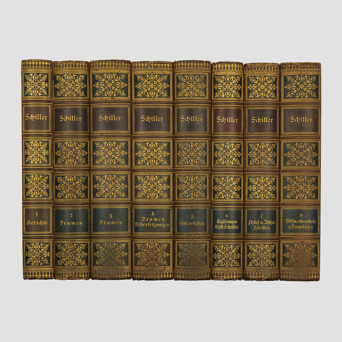 SCHILLER, Friedrich (1759-1805). Schillers Werke (Bibliographische Institut, Leipzig, 1885), 8 vols.
