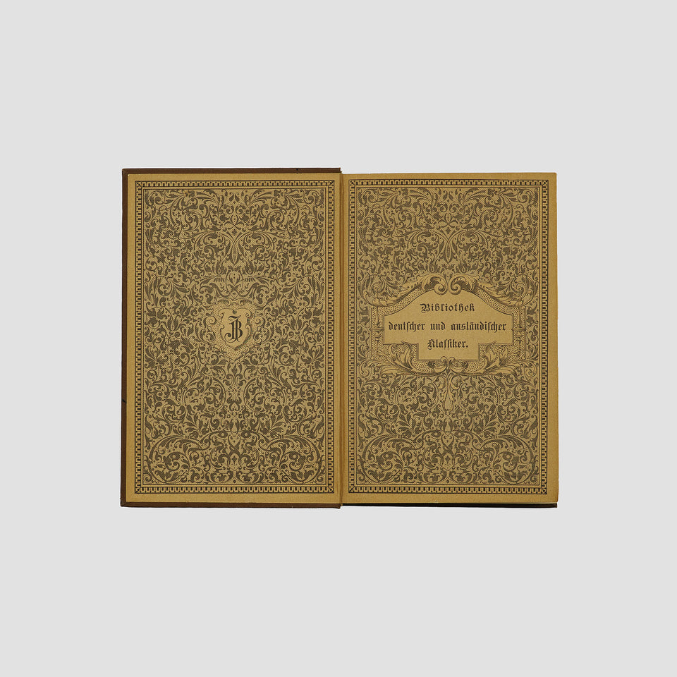 SCHILLER, Friedrich (1759-1805). Schillers Werke (Bibliographische Institut, Leipzig, 1885), 8 vols.