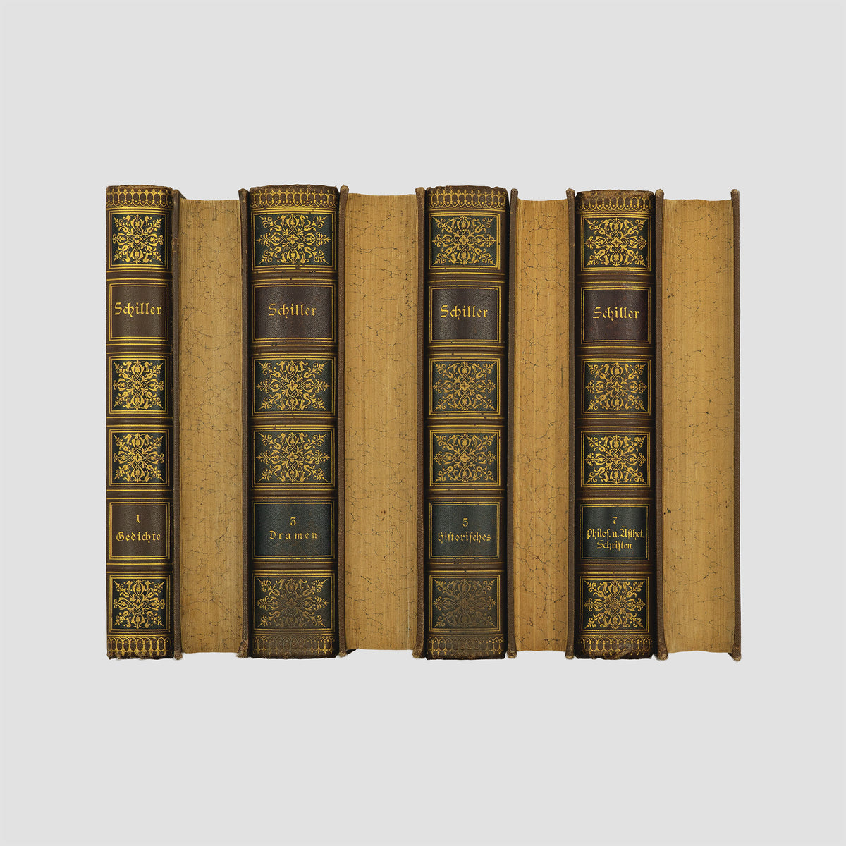 SCHILLER, Friedrich (1759-1805). Schillers Werke (Bibliographische Institut, Leipzig, 1885), 8 vols.