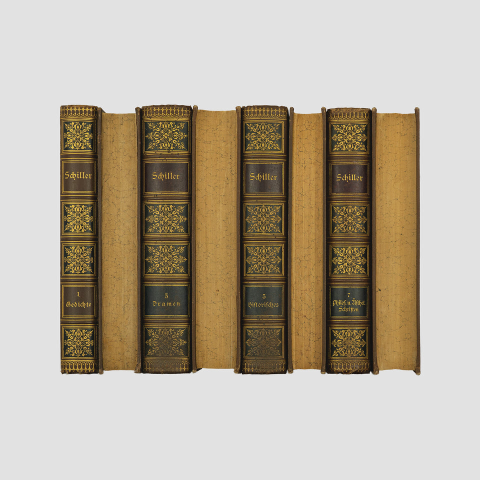 SCHILLER, Friedrich (1759-1805). Schillers Werke (Bibliographische Institut, Leipzig, 1885), 8 vols.
