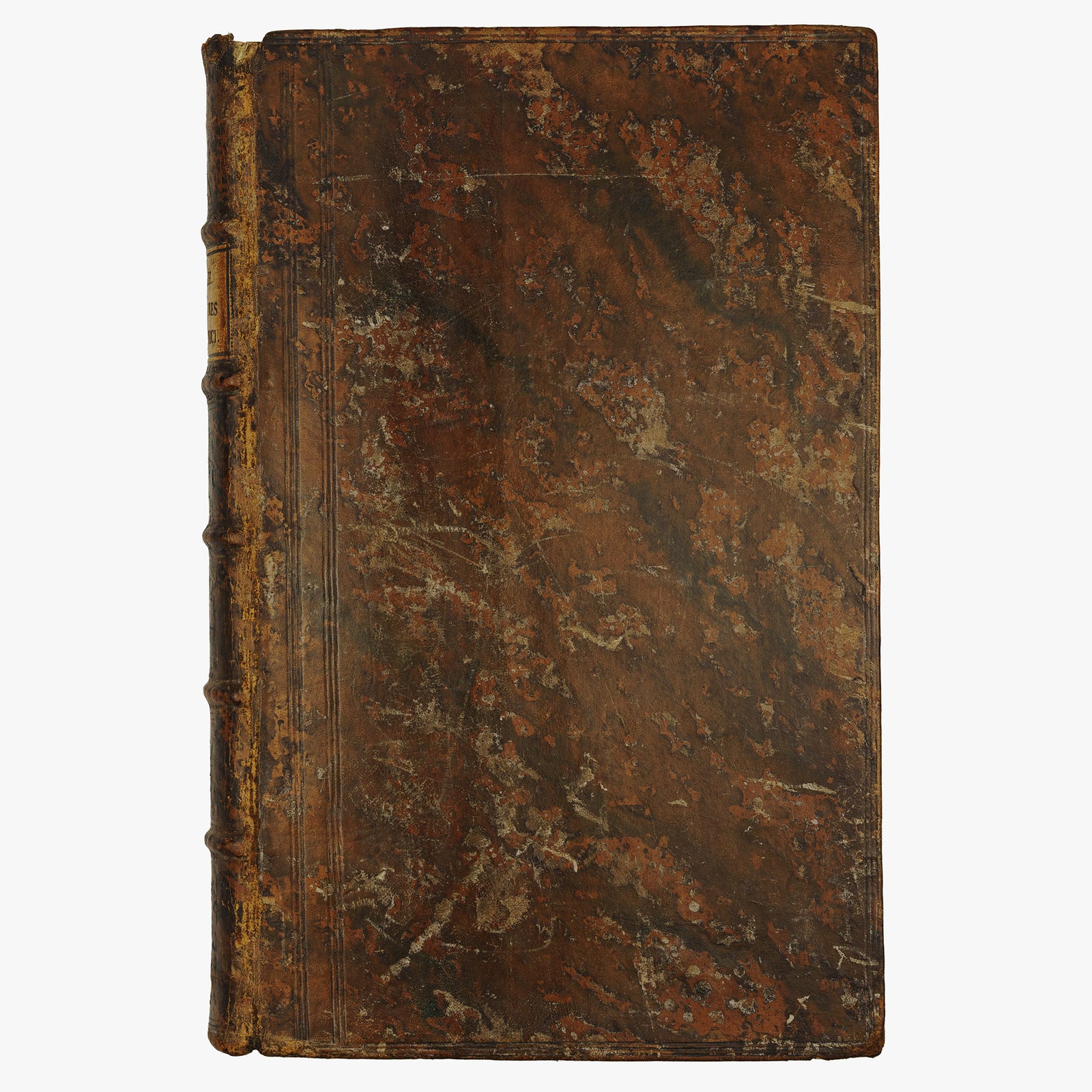 SCHMITTH, Nicolaus (Societate Jesu) [séc. XVIII]. Imperatores Ottomanici a capta Constantinopoli, cum epitome principum Turcarum (Typis Academicis Societatis Jesu, Tyrnaviae, 1760–1761), 2 tomos em 1 vol.