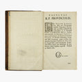 SCHMITTH, Nicolaus (Societate Jesu) [séc. XVIII]. Imperatores Ottomanici a capta Constantinopoli, cum epitome principum Turcarum (Typis Academicis Societatis Jesu, Tyrnaviae, 1760–1761), 2 tomos em 1 vol. Raríssimo.