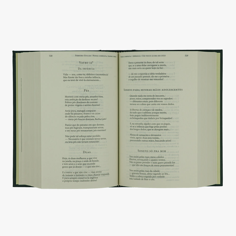 GULLAR, Ferreira (1930-2016). Poesia completa, teatro e prosa (Editora Nova Aguilar, Rio de Janeiro, 2008).