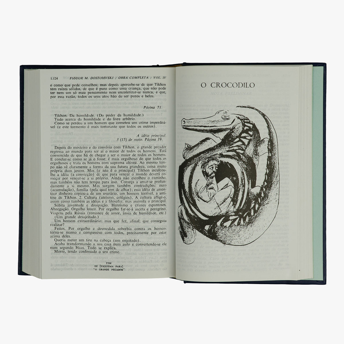 DOSTOIÉVSKI, Fiodor (1821-1881). Obra completa (Editora Nova Aguilar, Rio de Janeiro, 2004), 4 vols.
