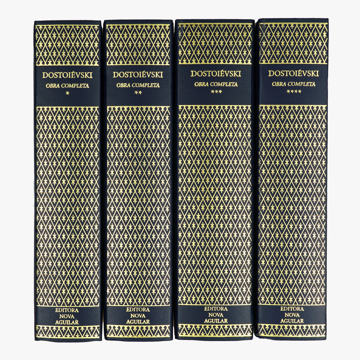 Fiodor DOSTOIÉVSKI (1821-1881). Obra completa (Editora Nova Aguilar, Rio de Janeiro, 2004), 4 vols.