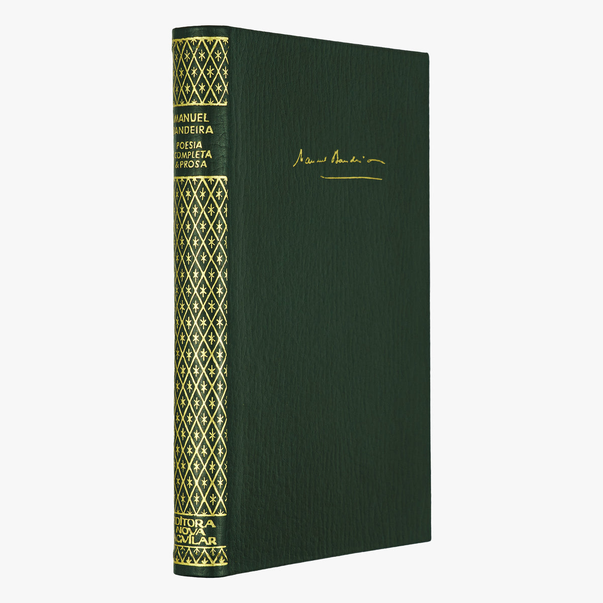 Manuel BANDEIRA (1886–1968). Poesia completa e prosa (Editora Nova Aguilar S.A., Rio de Janeiro, 1977). Edição de colecionador.