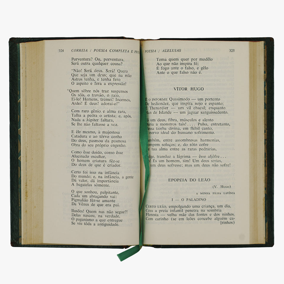 Raimundo CORRÊA (1859-1911). Poesia completa e prosa (Editôra José Aguilar, Rio de Janeiro, 1961). Primeira edição.