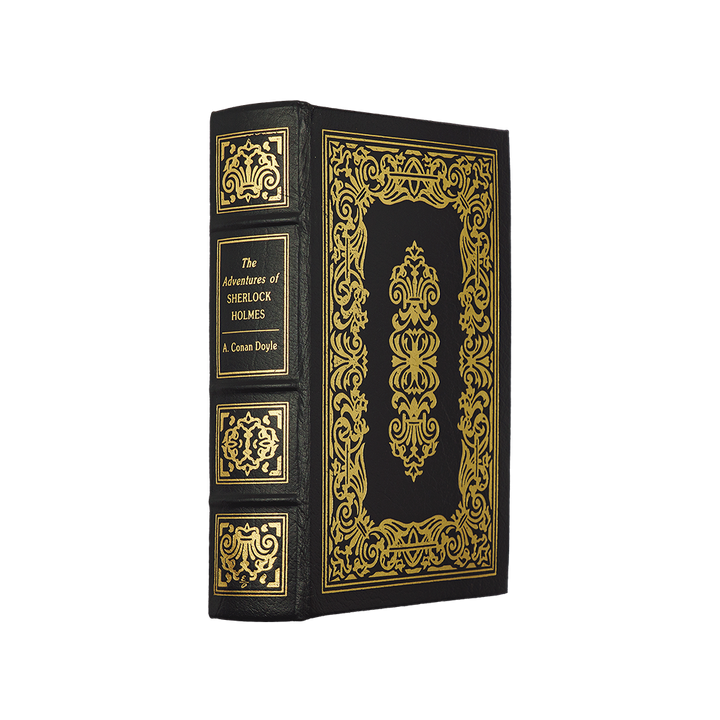 Arthur Conan DOYLE (1859–1930). The Adventures of Sherlock Holmes (The Easton Press, Norwalk, 1995). Edição de luxo, encadernação em couro.