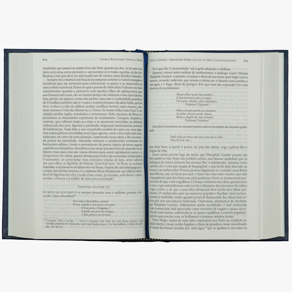 BAUDELAIRE, Charles Pierre (1821–1867). Poesia e Prosa (Editora Nova Aguilar, Rio de Janeiro, 2006).