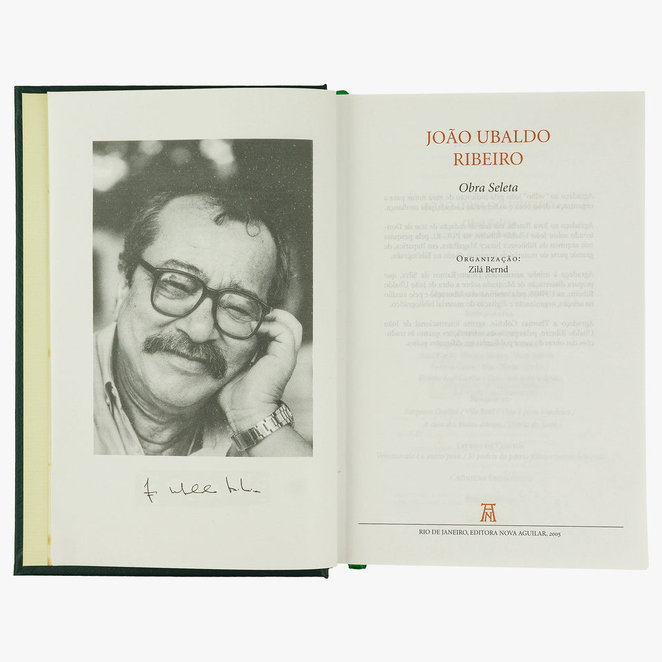 João Ubaldo RIBEIRO (1941–2014). Obra Seleta (Nova Aguilar, Rio de Janeiro, 2005). Acompanha sobrecapa e box.