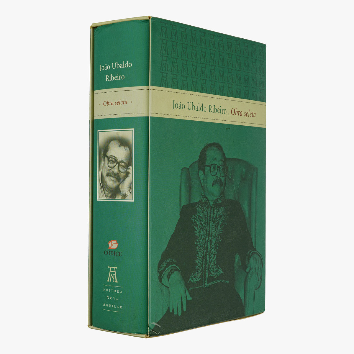 João Ubaldo RIBEIRO (1941–2014). Obra Seleta (Nova Aguilar, Rio de Janeiro, 2005). Acompanha sobrecapa e box.