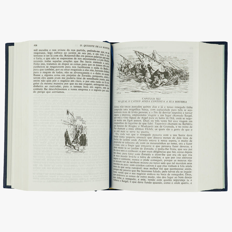 CERVANTES, Miguel de (1547–1616). Dom Quixote de La Mancha (Editora Nova Aguilar, Rio de Janeiro, 2004).