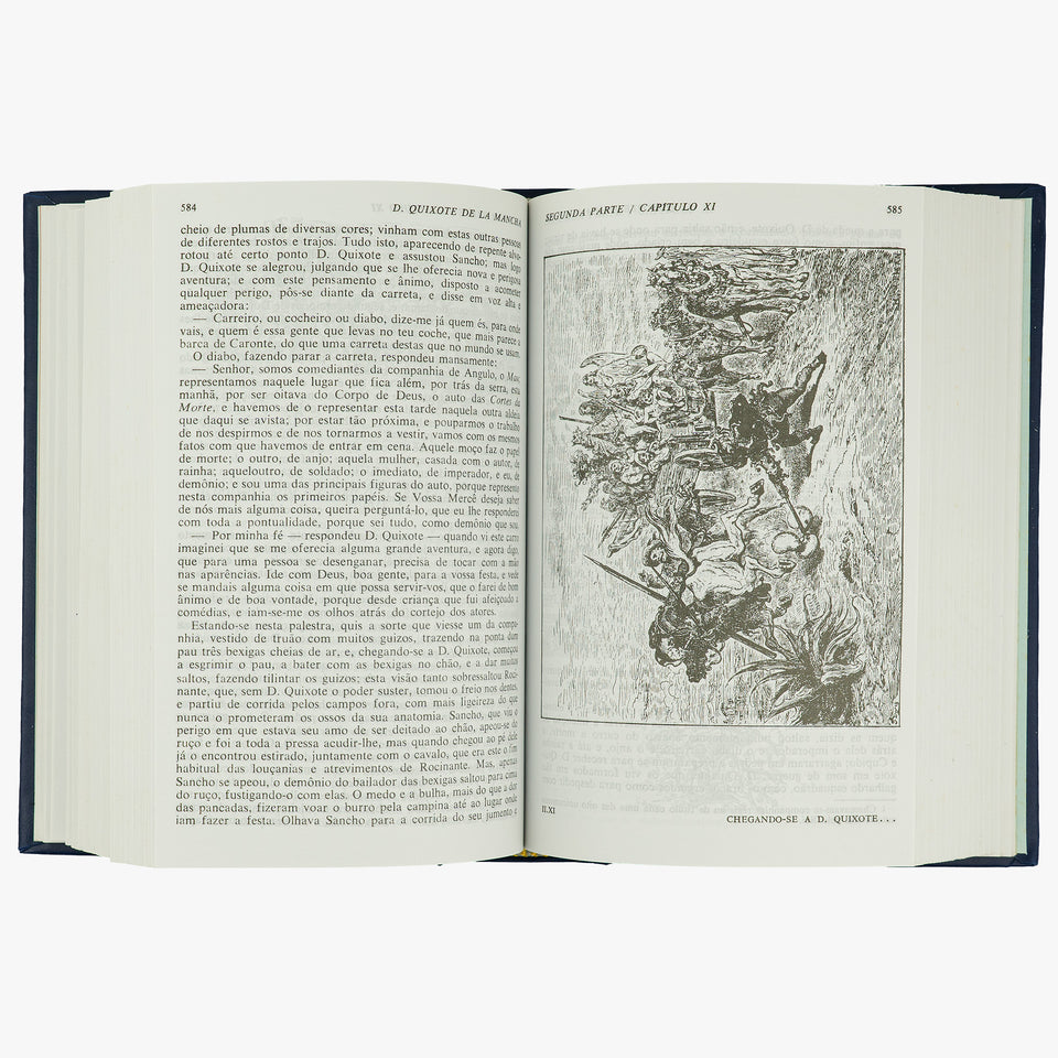 CERVANTES, Miguel de (1547–1616). Dom Quixote de La Mancha (Editora Nova Aguilar, Rio de Janeiro, 2004).