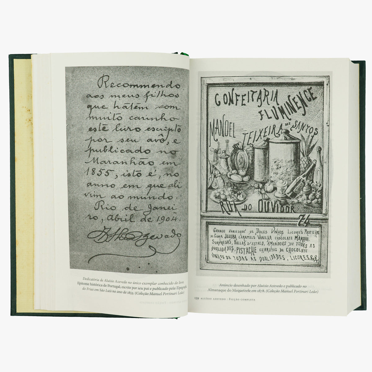 AZEVEDO, Aluísio (1857-1913). Ficção completa (Editora Nova Aguilar, Rio de Janeiro, 2005), 2 vols.