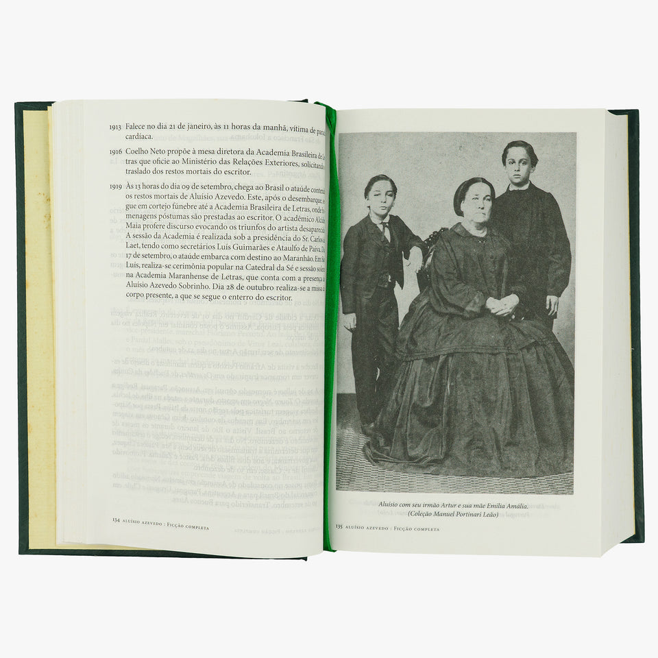 AZEVEDO, Aluísio (1857-1913). Ficção completa (Editora Nova Aguilar, Rio de Janeiro, 2005), 2 vols.