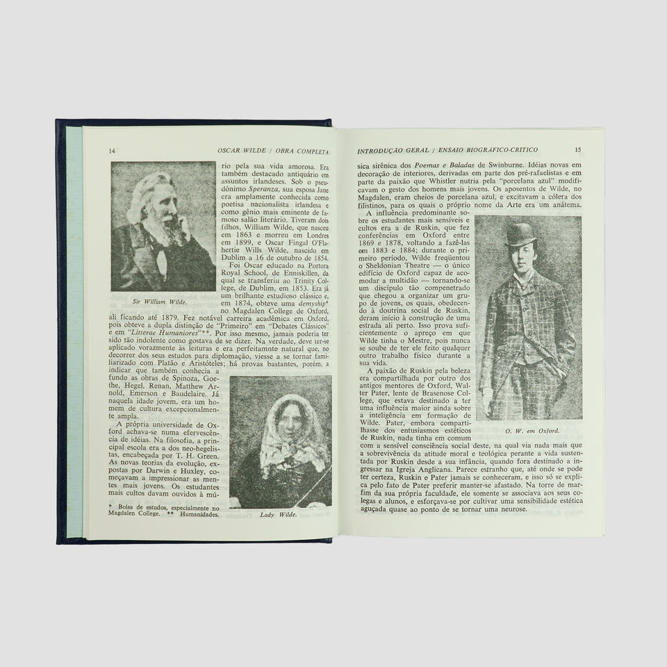 obra completa de Oscar Wilde edição Nova Aguilar 2007