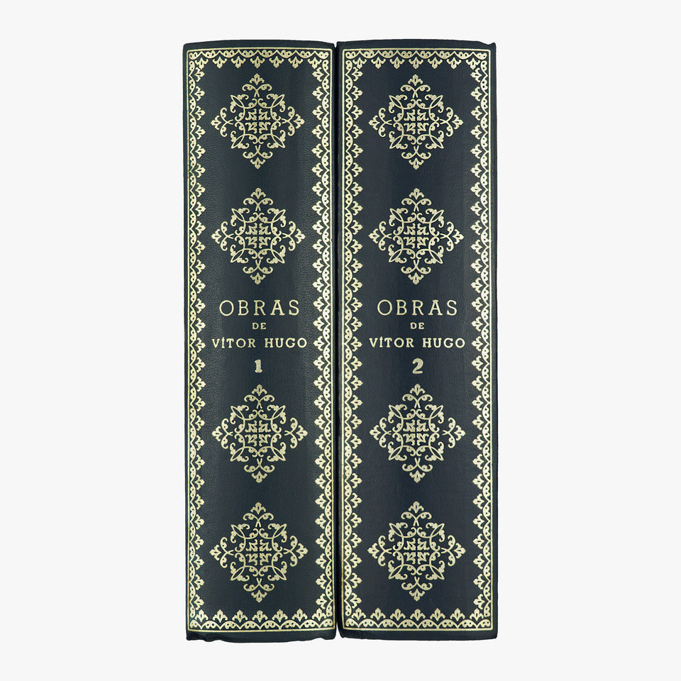 HUGO, Vítor (1802–1885). Obras (Lello & Irmão — Editores, Porto, 1969), 2 vols.