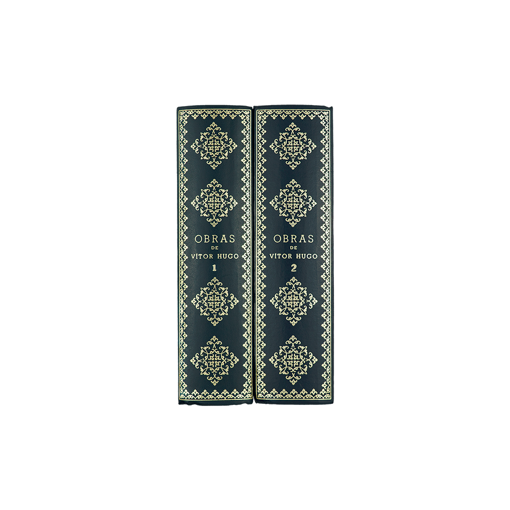 HUGO, Vítor (1802–1885). Obras (Lello & Irmão — Editores, Porto, 1969), 2 vols.