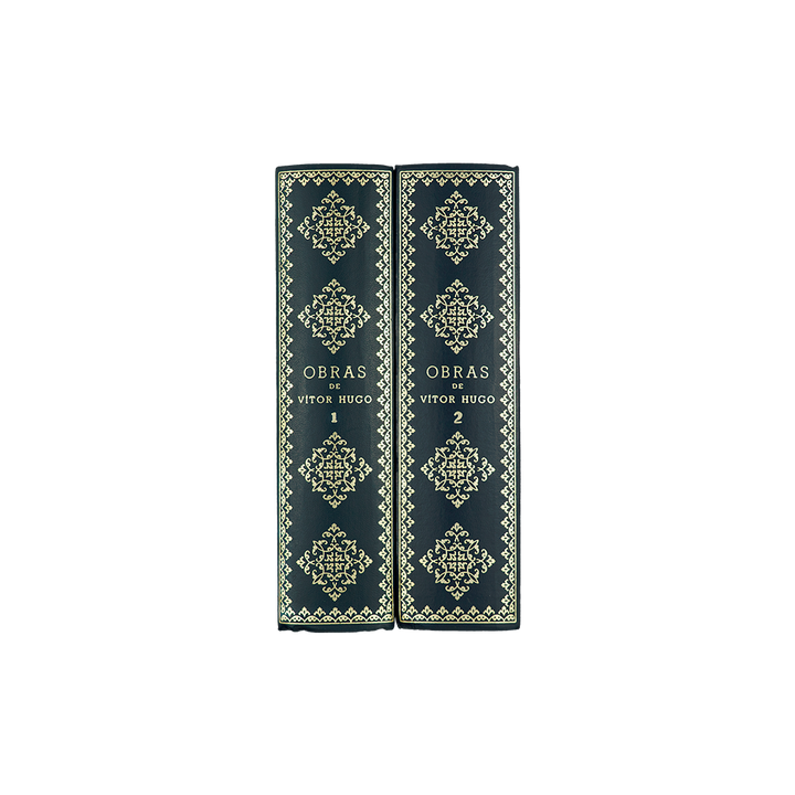 HUGO, Vítor (1802–1885). Obras (Lello & Irmão — Editores, Porto, 1969), 2 vols.