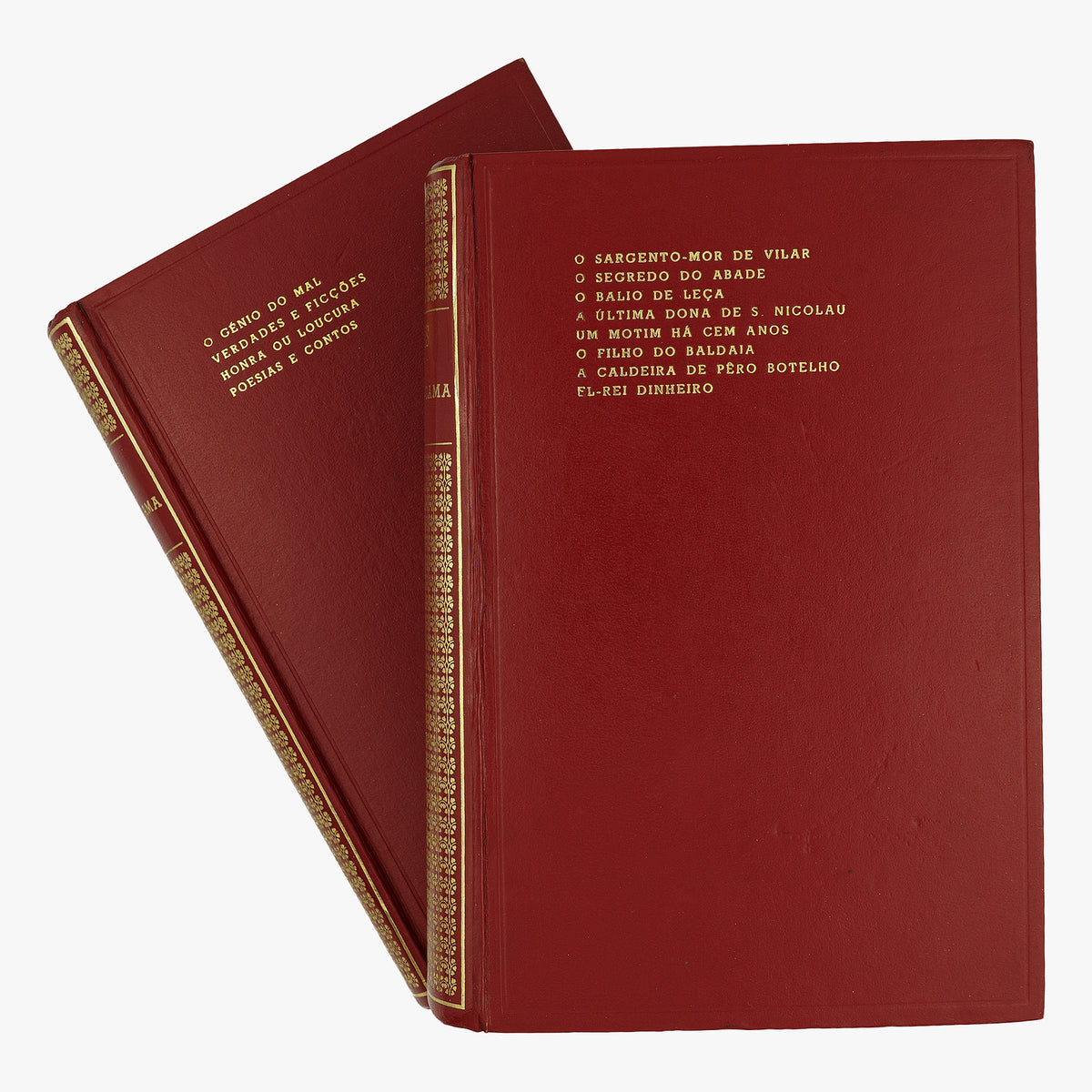 GAMA, Arnaldo (1828–1869). Obras (Lello & Irmão, Porto, 1973), 2 vols.