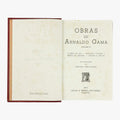 GAMA, Arnaldo (1828–1869). Obras (Lello & Irmão, Porto, 1973), 2 vols.