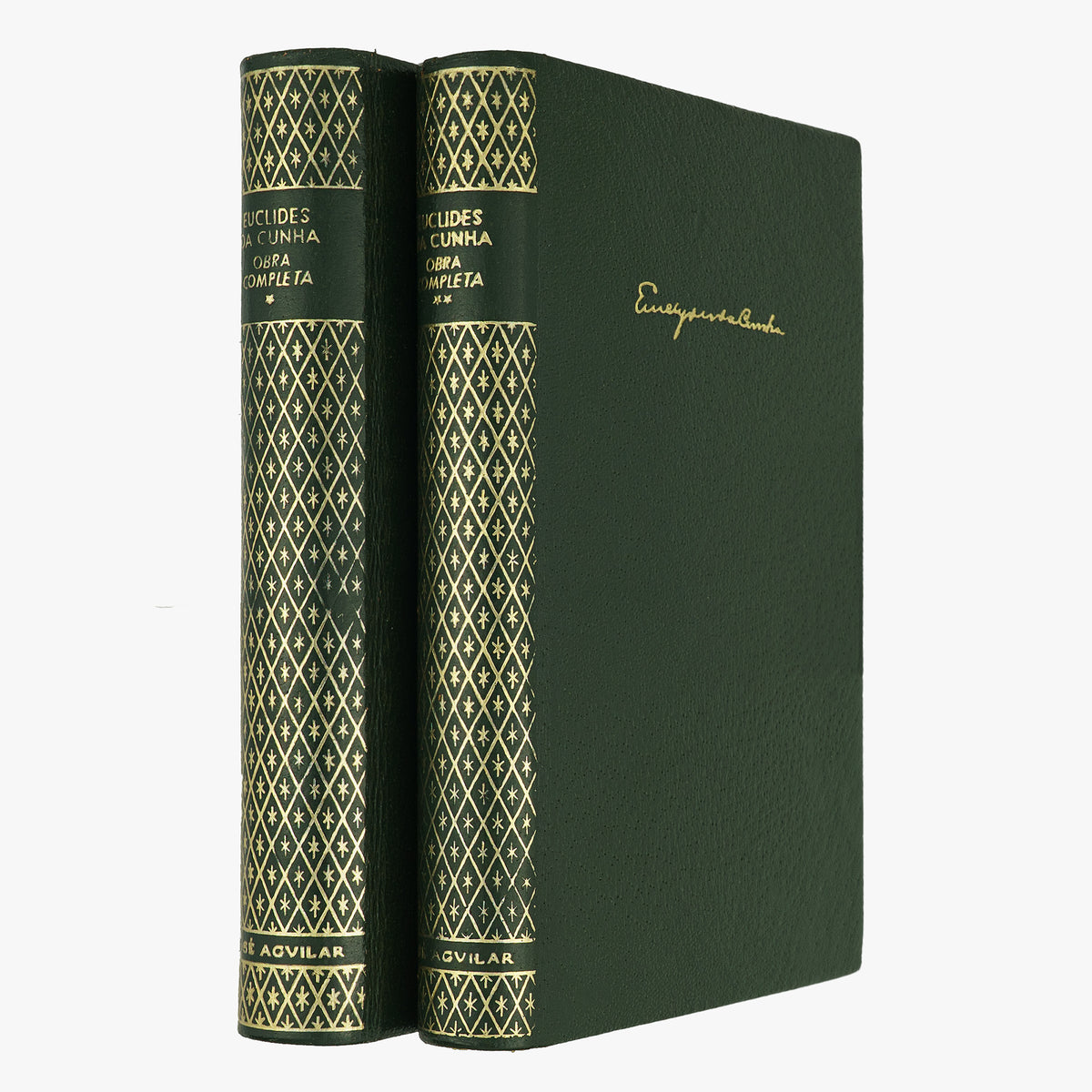 Euclides da CUNHA (1866–1909). Obra Completa (Companhia José Aguilar Editora, Rio de Janeiro, 1966), 2 vols. Primeira edição.