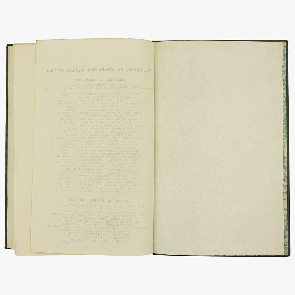 CUNHA, Euclides da (1866–1909). Obra Completa (Companhia José Aguilar Editora, Rio de Janeiro, 1966), 2 vols.
