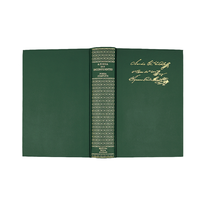 COSTA, Cláudio Manuel da (1729–1789); GONZAGA, Tomás Antônio (1744–1810); ALVARENGA PEIXOTO, Inácio José de (1744–1793). A poesia dos inconfidentes (Editora Nova Aguilar, Rio de Janeiro, 1996).