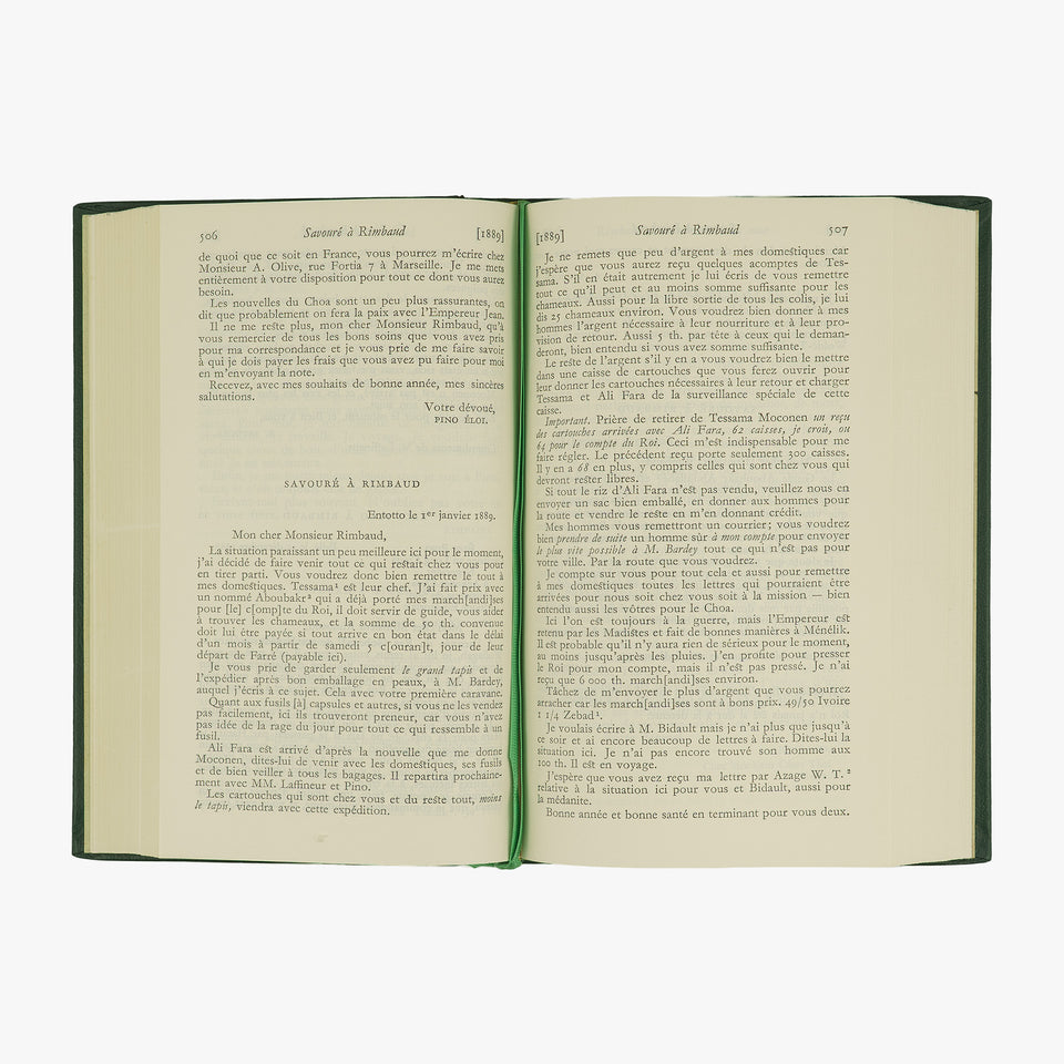 RIMBAUD, Arthur (1854–1891). Oeuvres complètes (Éditions Gallimard, Paris, 1976).