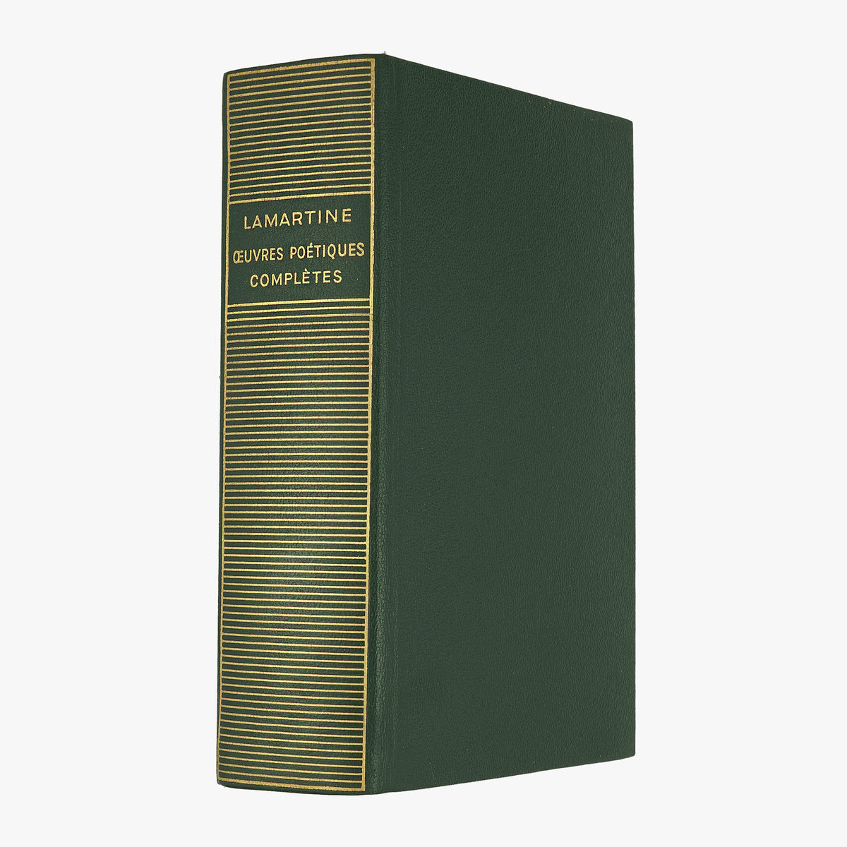 LAMARTINE, Alphonse de (1790–1869). Oeuvres poétiques (Éditions Gallimard, Paris, 1963).