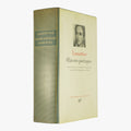 LAMARTINE, Alphonse de (1790–1869). Oeuvres poétiques (Éditions Gallimard, Paris, 1963).