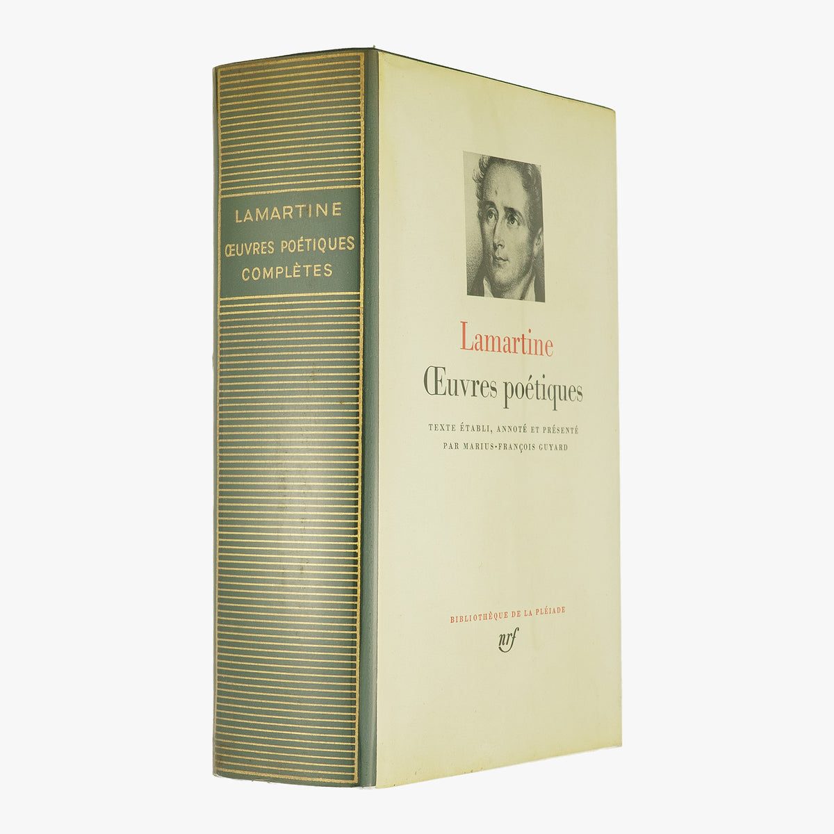 LAMARTINE, Alphonse de (1790–1869). Oeuvres poétiques (Éditions Gallimard, Paris, 1963).