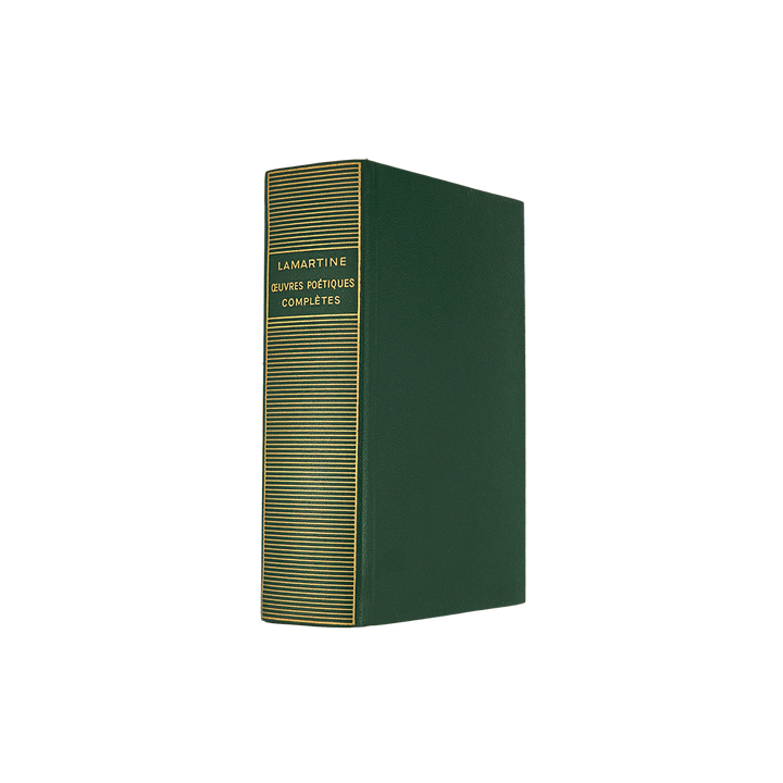 LAMARTINE, Alphonse de (1790–1869). Oeuvres poétiques (Éditions Gallimard, Paris, 1963).