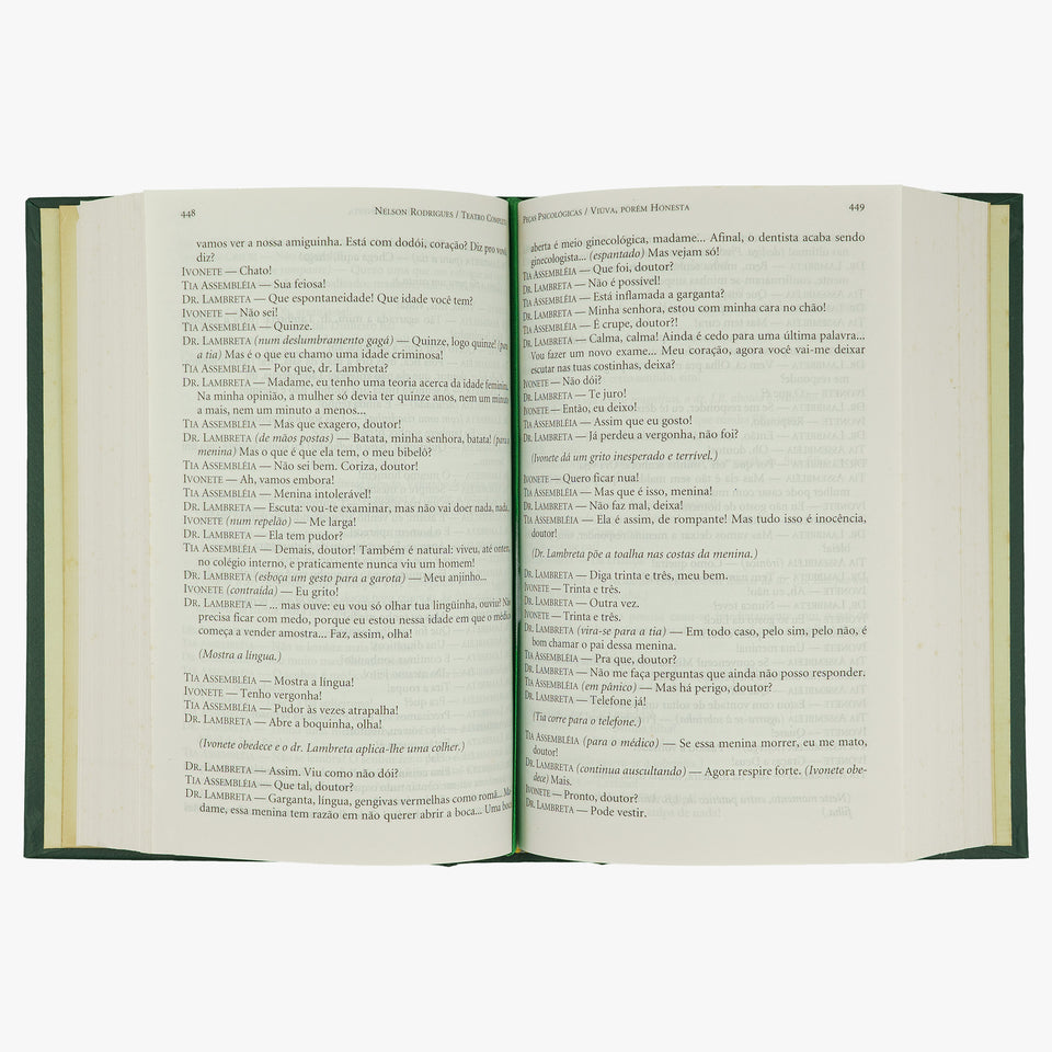 RODRIGUES, Nelson (1912–1980). Teatro Completo (Editora Nova Aguilar, Rio de Janeiro, 2003).