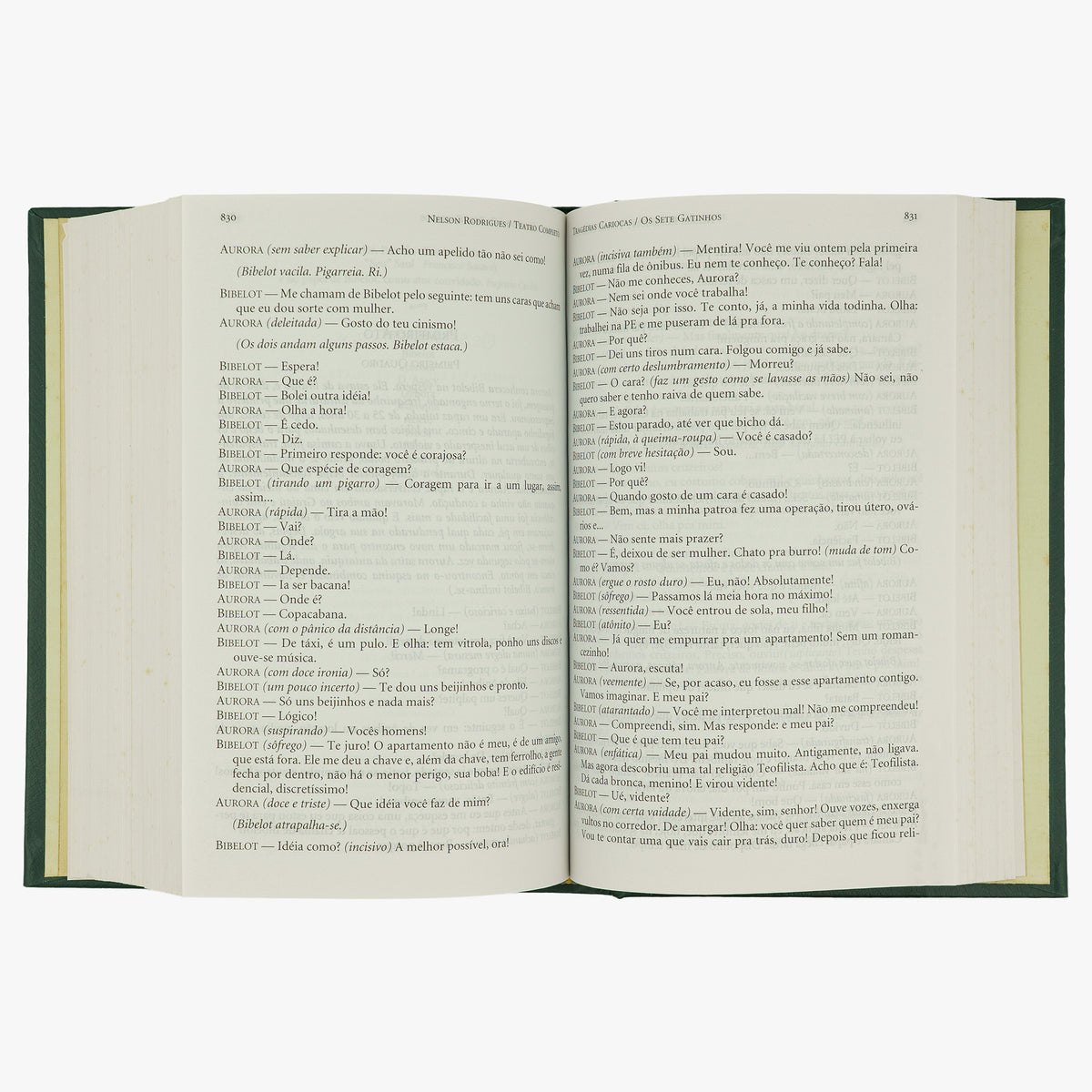 RODRIGUES, Nelson (1912–1980). Teatro Completo (Editora Nova Aguilar, Rio de Janeiro, 2003).