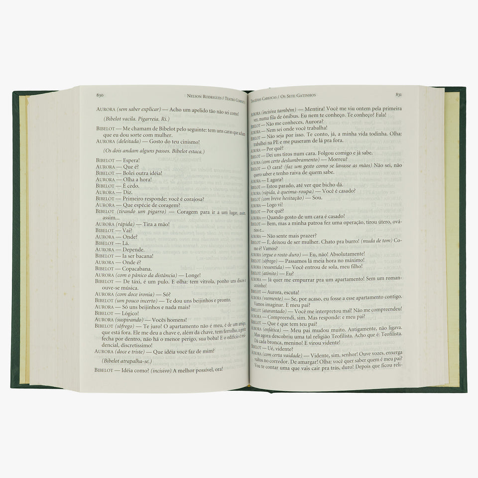 RODRIGUES, Nelson (1912–1980). Teatro Completo (Editora Nova Aguilar, Rio de Janeiro, 2003).
