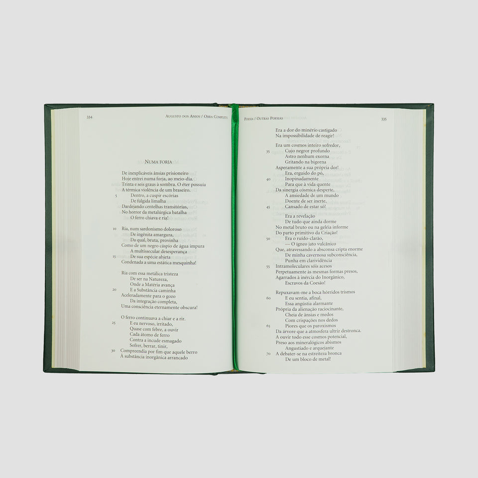 ANJOS, Augusto dos (1884–1914). Obra Completa (Editora Nova Aguilar, Rio de Janeiro, 2004).