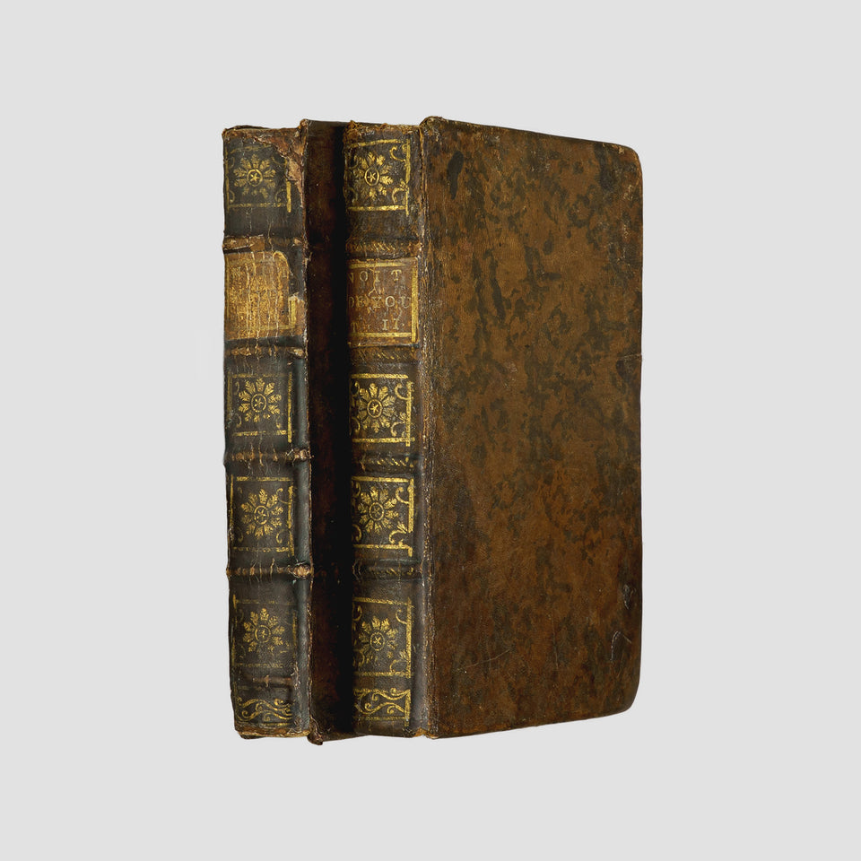 YOUNG, Edward (1683–1765). Noites d’Young (Typografia Rollandiana, Lisboa, 1785), 2 vols.