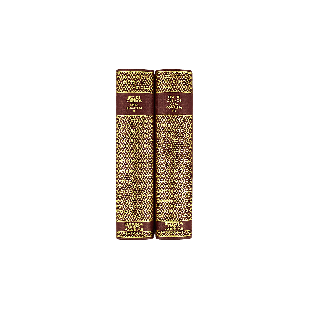QUEIRÓS, Eça de (1845–1900). Obra completa (Companhia José Aguilar Editôra, Rio de Janeiro, 1970), 2 vols.