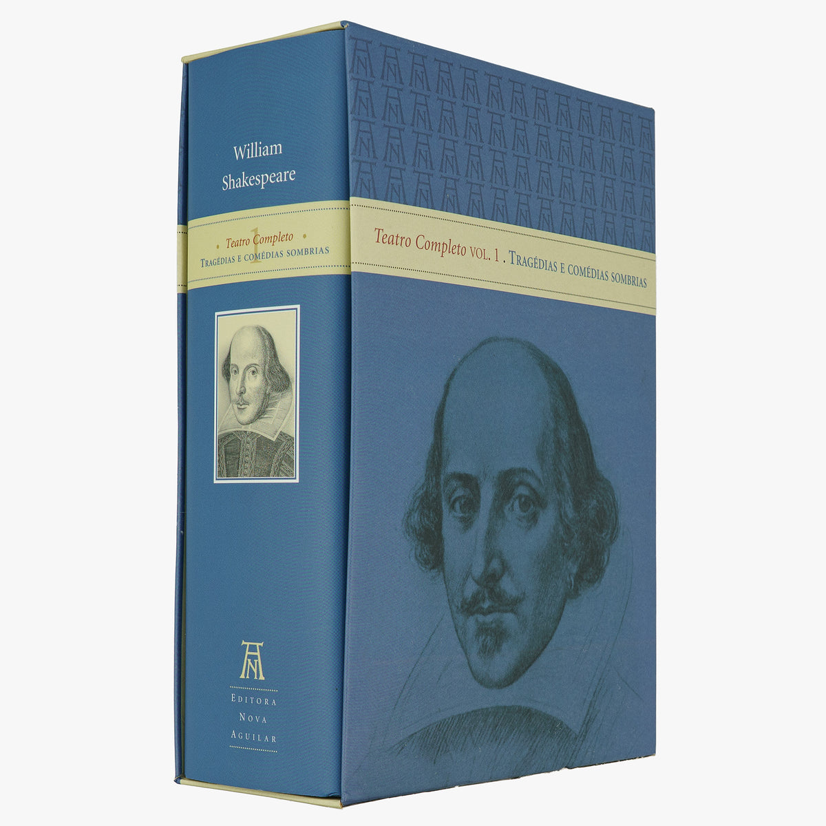 DOSTOIÉVSKI (1821–1881): Obra completa; BAUDELAIRE (1821–1867): Poesia e prosa; CERVANTES (1547–1616): Dom Quixote; POE (1809–1849): Ficção completa; SHAKESPEARE (1564–1616): Teatro completo; WILDE (1854–1900): Obra completa — 10 vols.
