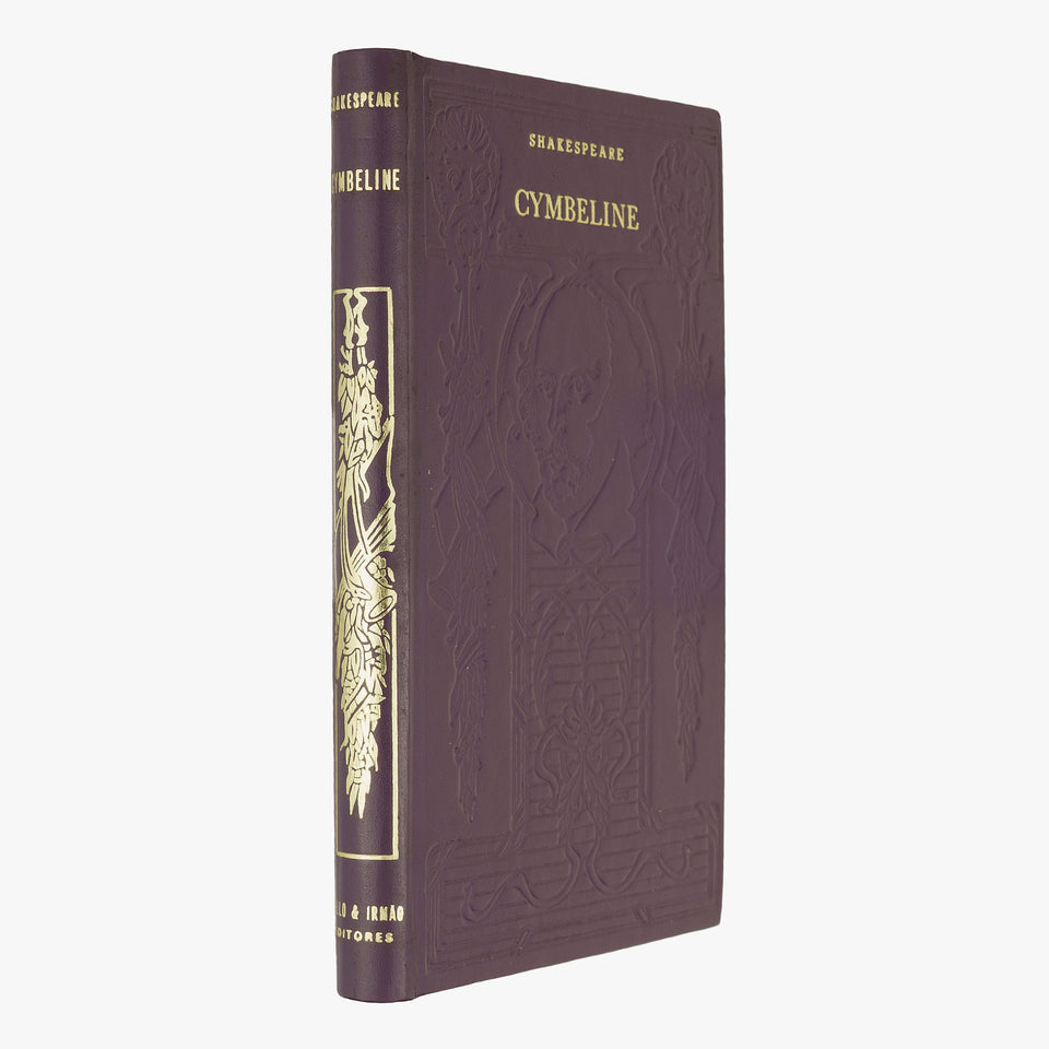 SHAKESPEARE, William (1564–1616). Cymbeline: drama romântico em 5 actos (Lello & Irmão, Porto, s.d.).