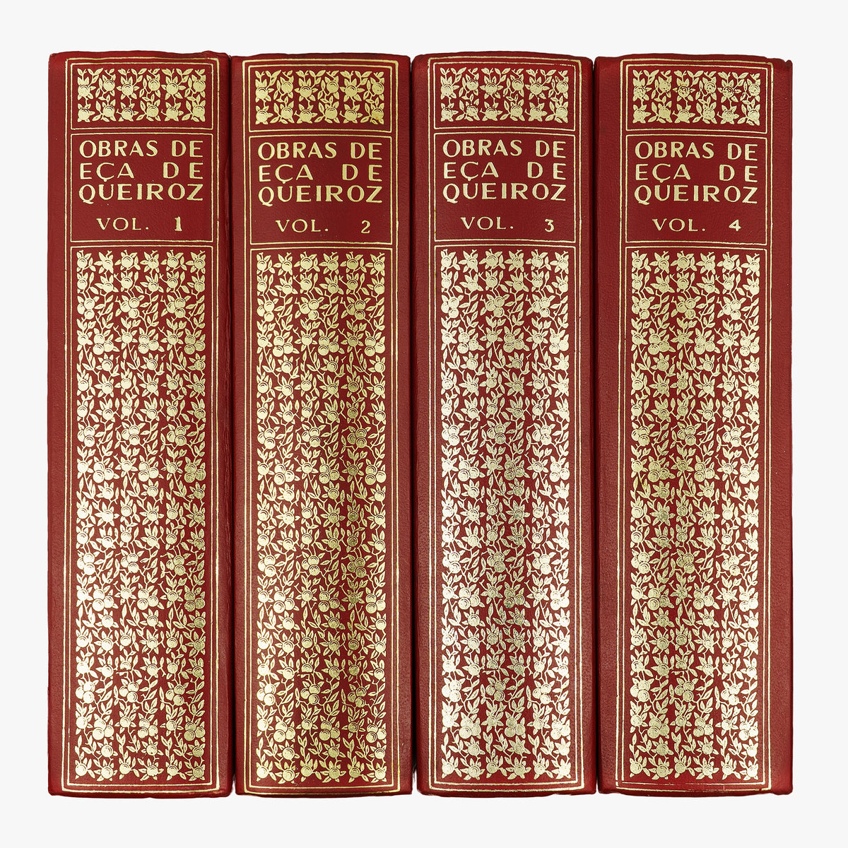 QUEIROZ, Eça de (1845–1900). Obras (Lello & Irmão, Porto, 1986), 4 vols.