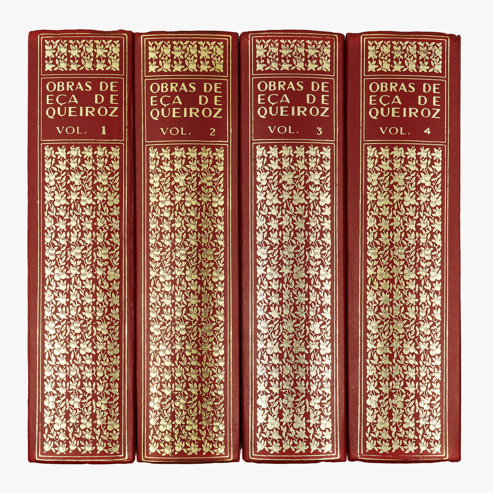 QUEIROZ, Eça de (1845–1900). Obras (Lello & Irmão, Porto, 1986), 4 vols.